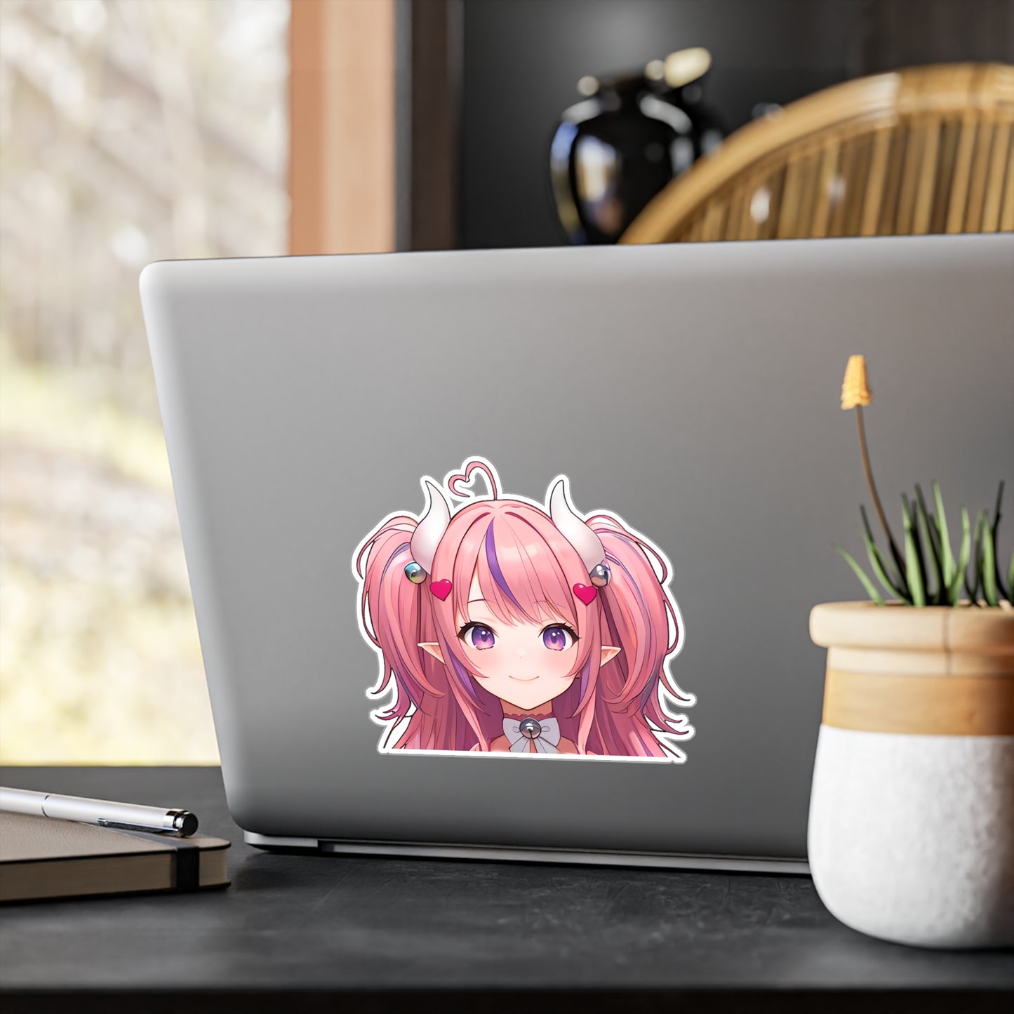 IronMouse001 - Decora Mouse- Peeker - Kiss-Cut Vinyl Decals