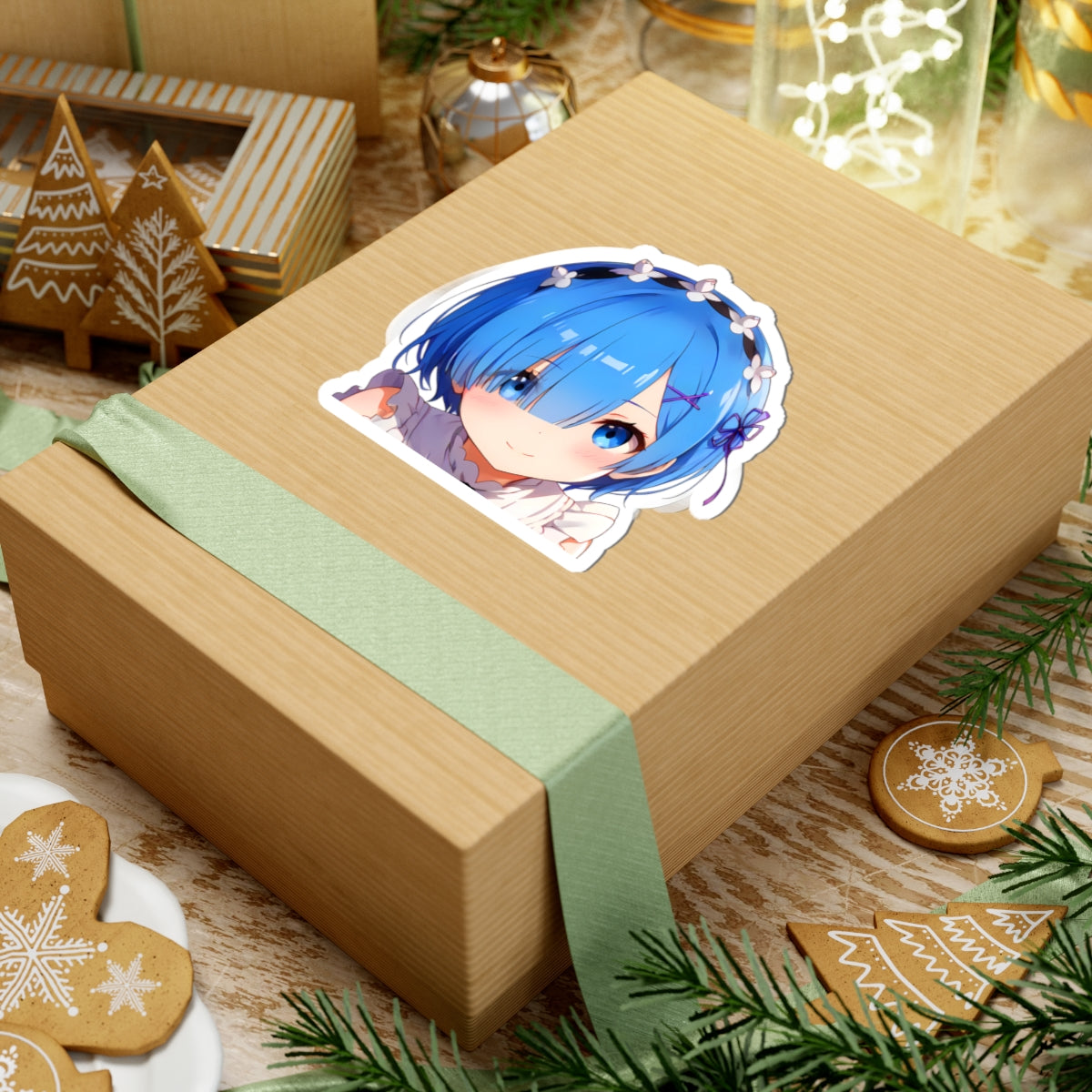 Anime Peeker Stickers011 - Ram - Re:Zero