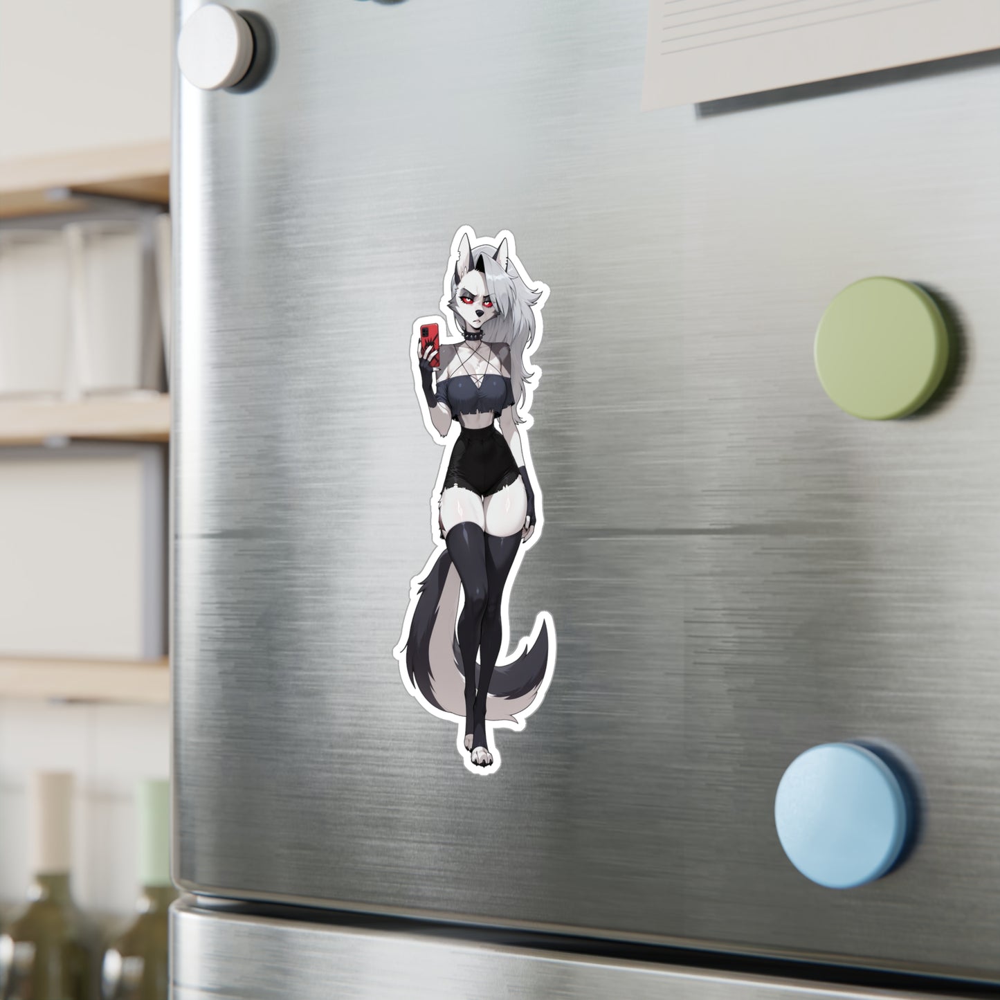 Loona HellHound Waifu - XL Sticker