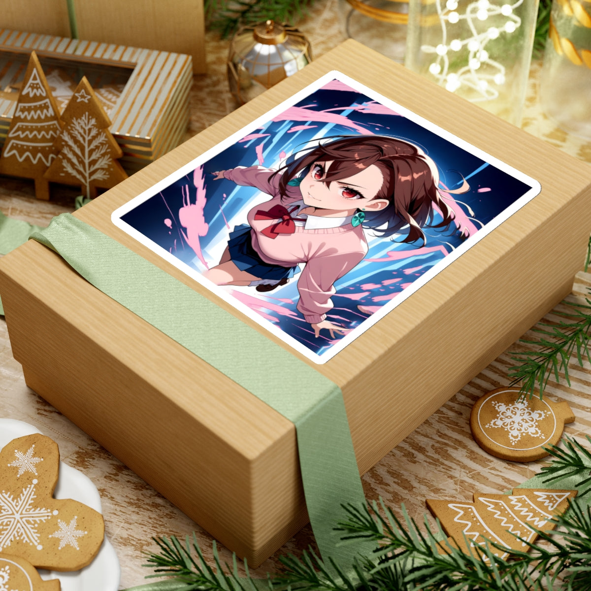 Momo Ayase - Anime Stickers-1178 - Kiss-Cut Stickers