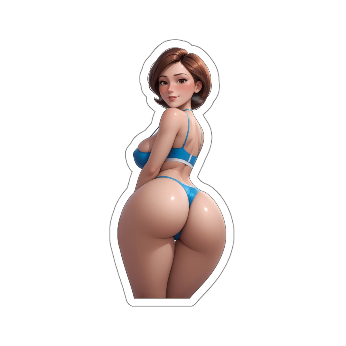 Window Decals0524- Helen Parr003 - Kiss-Cut Stickers