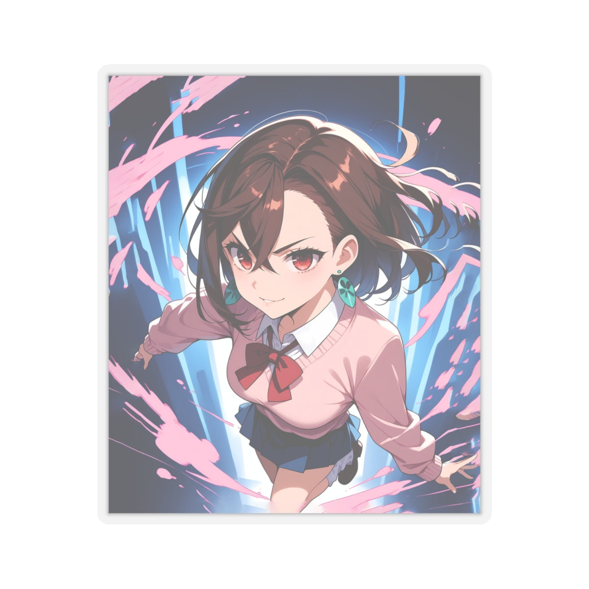 Momo Ayase - Anime Stickers-1178 - Kiss-Cut Stickers