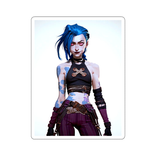 Jinx - Arcane - Anime Stickers-1187 - Kiss-Cut Stickers