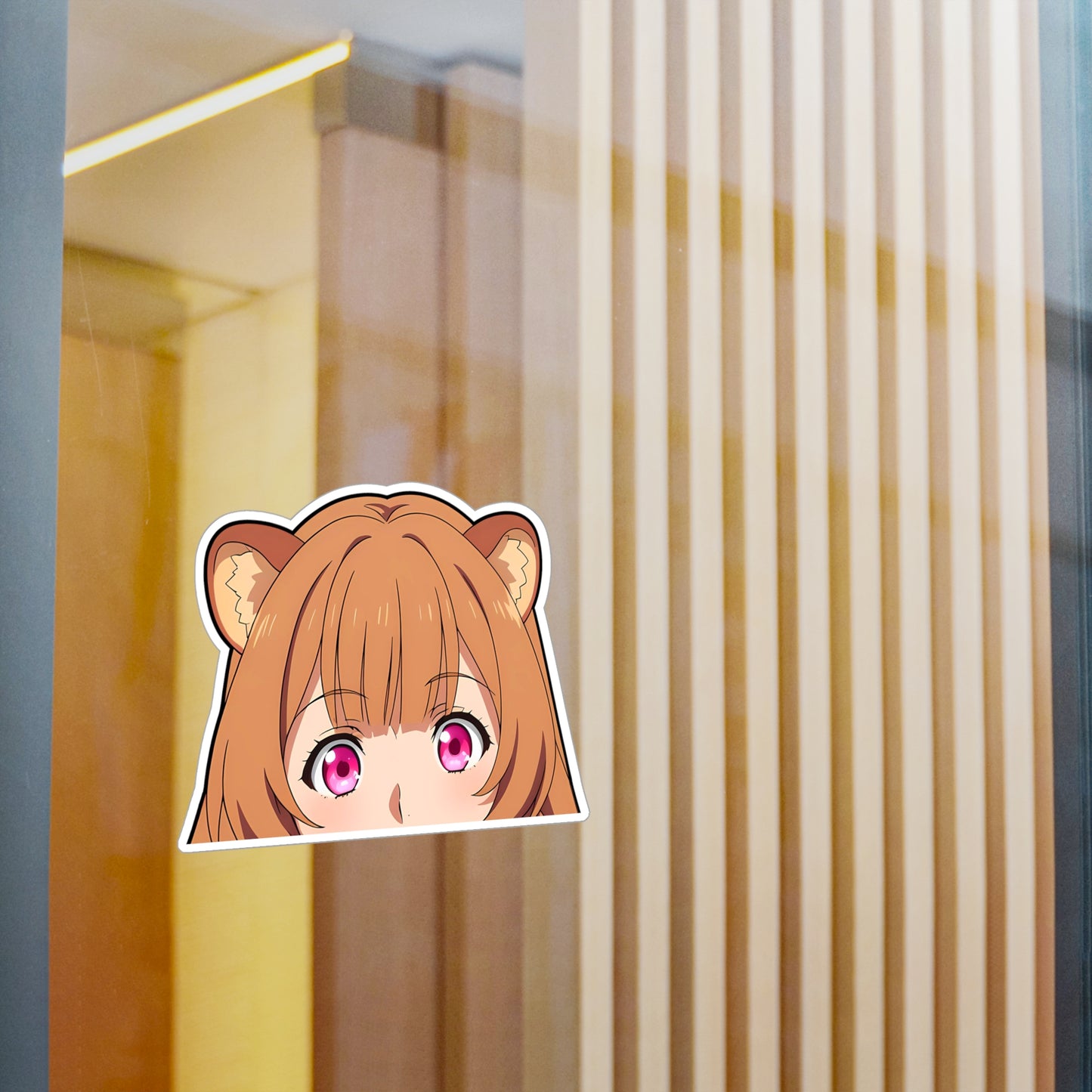 Raphtalia001 Peeker - Kiss-Cut Vinyl Decals