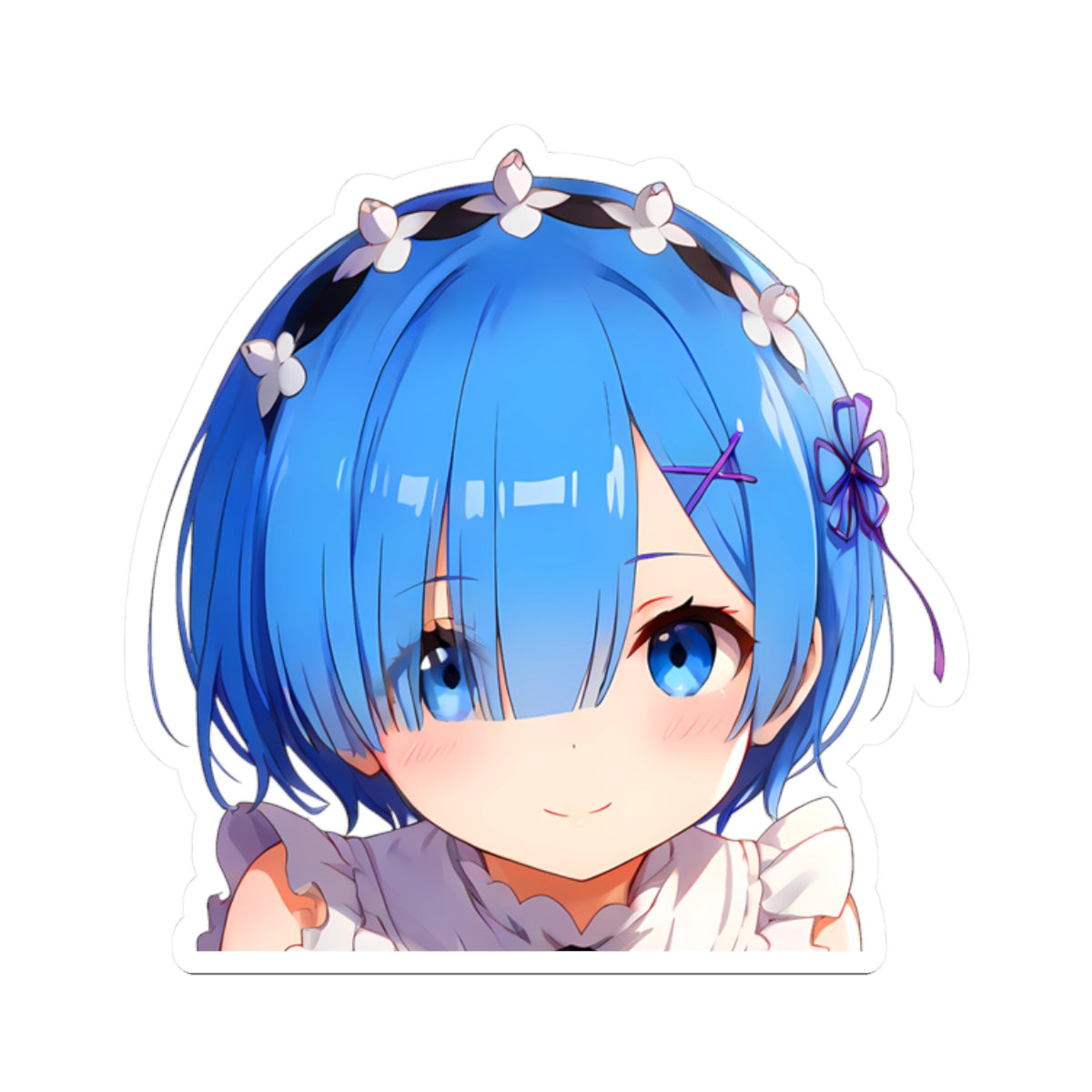 Anime Peeker Stickers011 - Ram - Re:Zero