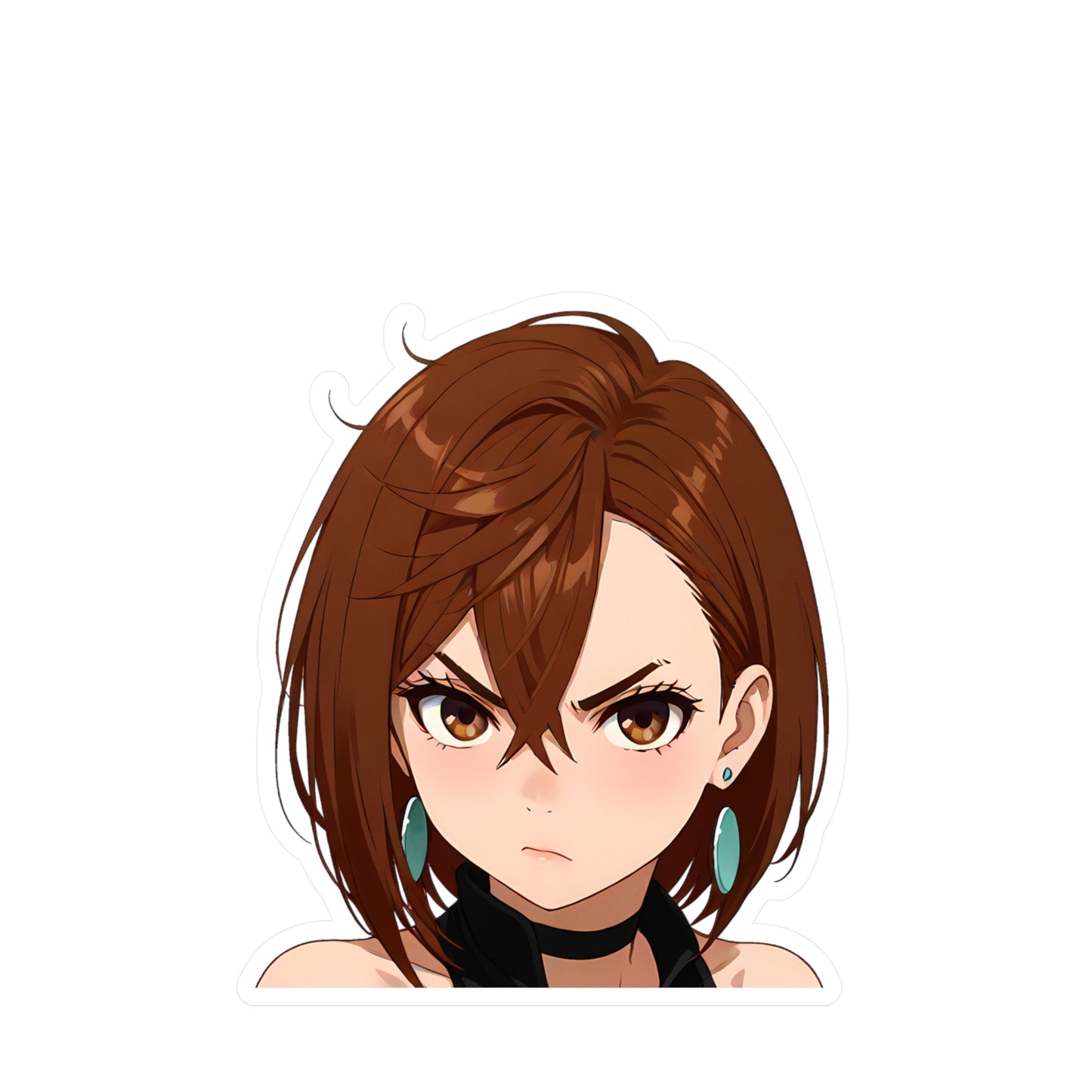 Psychic Powered Waifu001 - Kiss-Cut Vinyl Decals