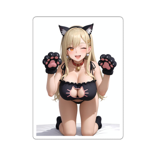 Anime Neko Girl Stickers-1238 - Kiss-Cut Stickers
