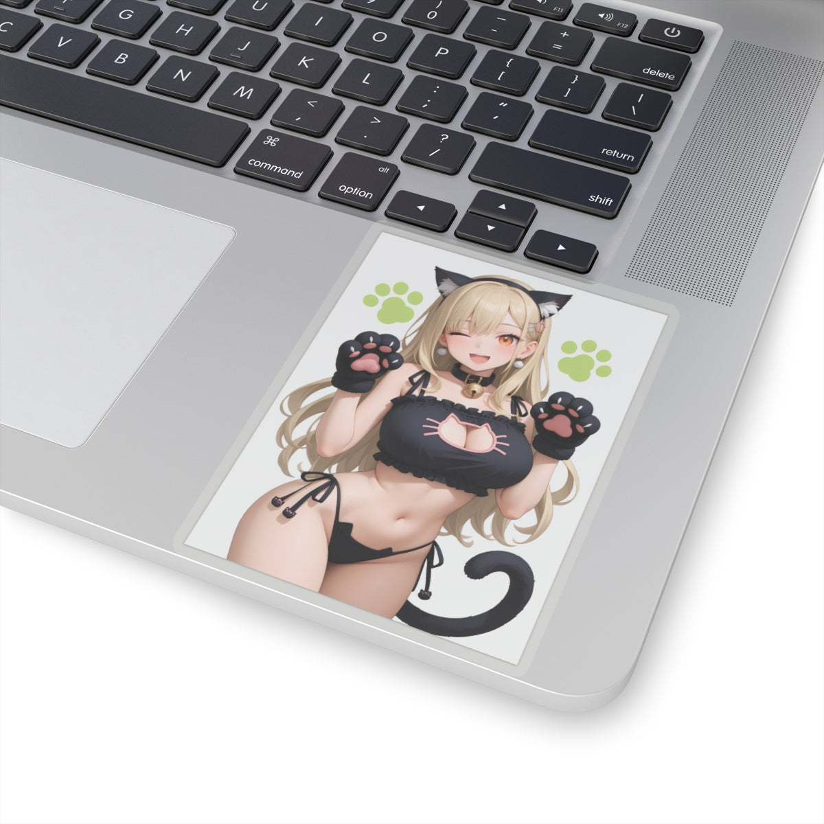 Anime Neko Girl Stickers-1237 - Kiss-Cut Stickers