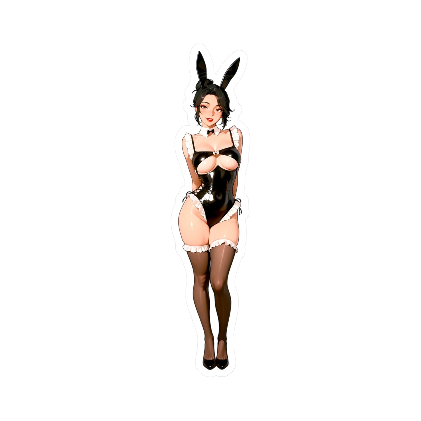 Bunny Girl-004  Vinyl Sticker - Kiss-Cut Vinyl Decals