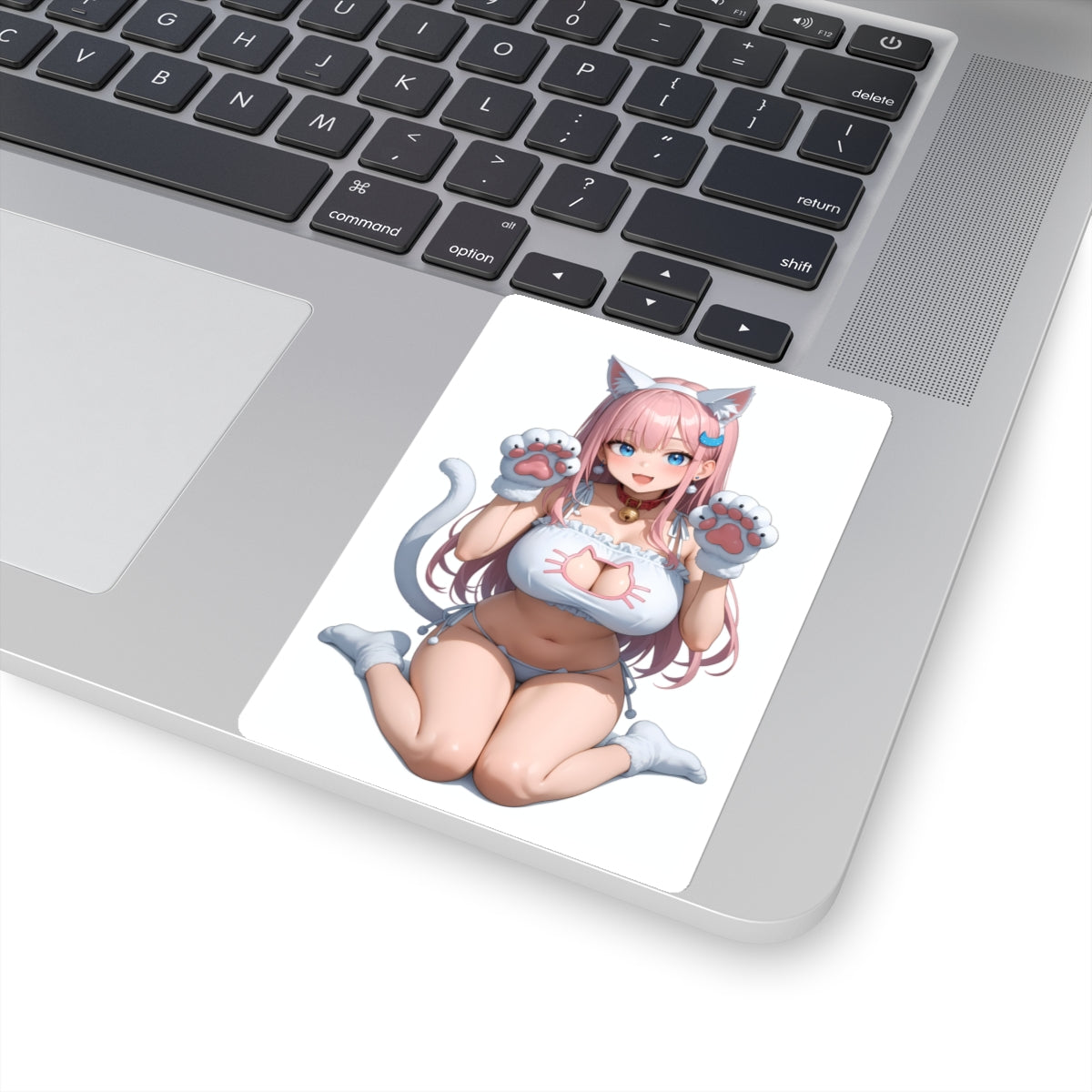 Anime Neko Girl Stickers-1242 - Kiss-Cut Stickers
