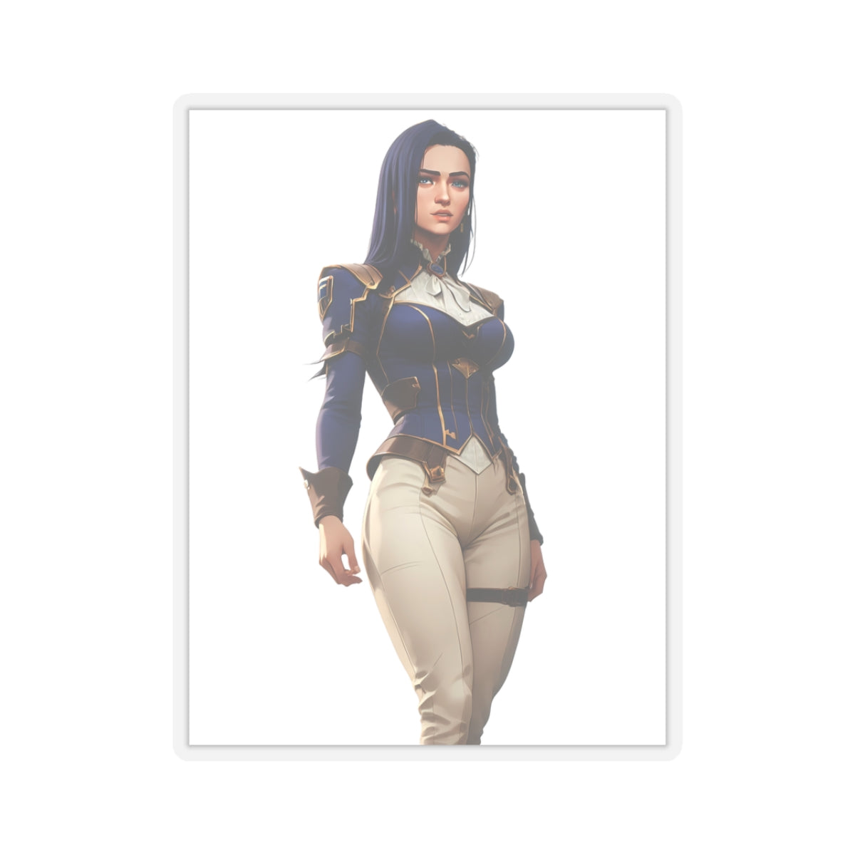 Caitlyn - Arcane - Anime Stickers-1231 - Kiss-Cut Stickers