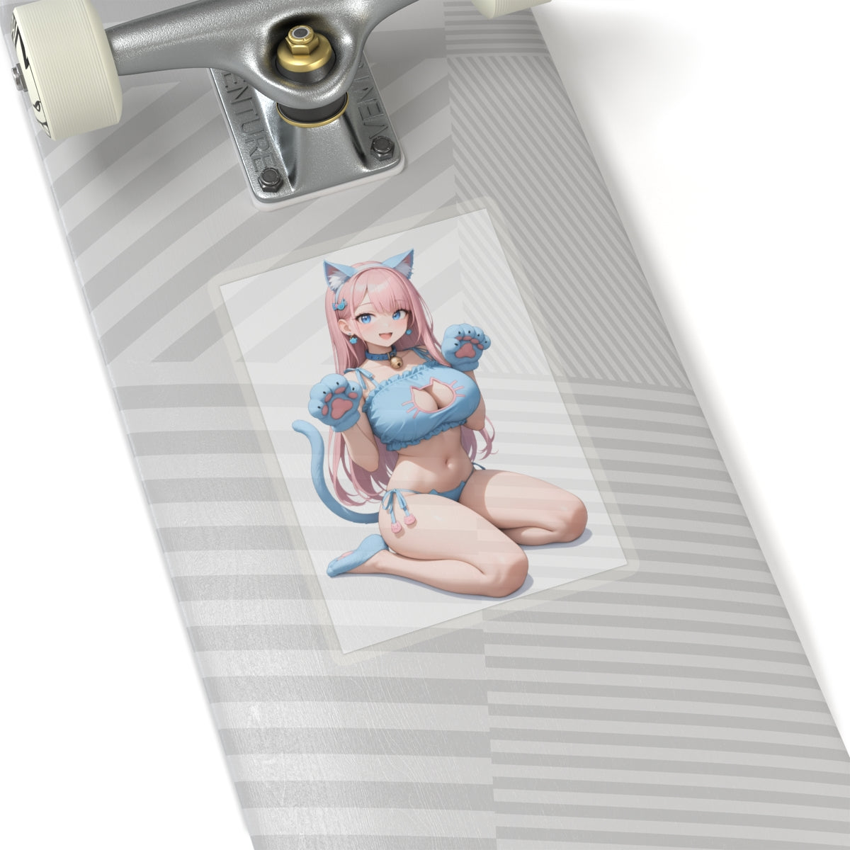 Anime Neko Girl Stickers-1245 - Kiss-Cut Stickers