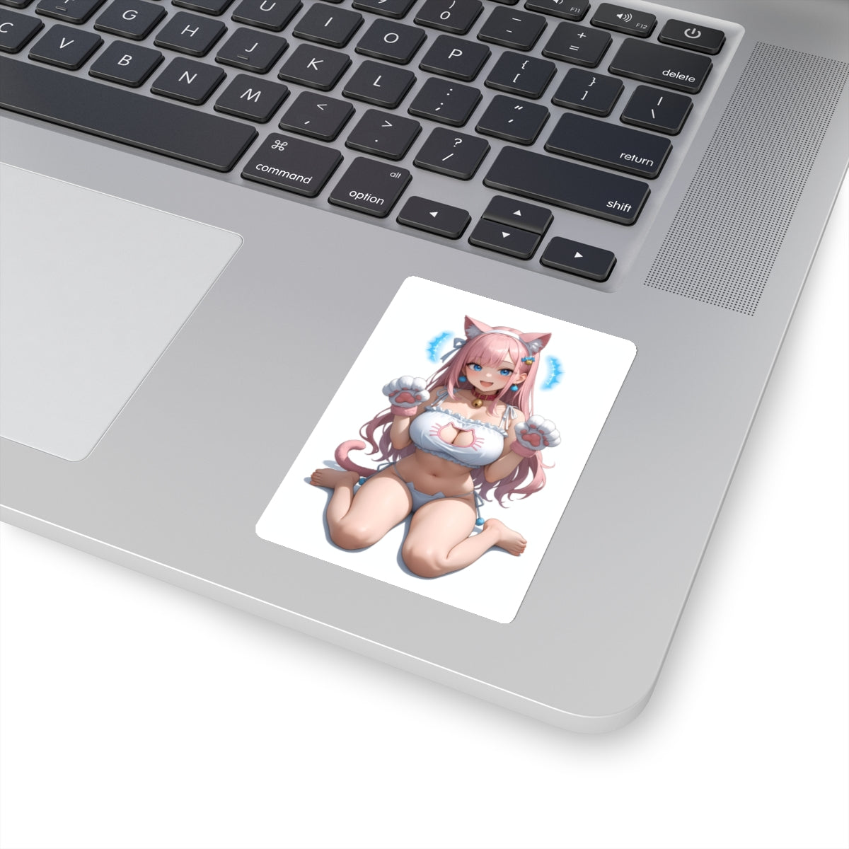 Anime Neko Girl Stickers-1244 - Kiss-Cut Stickers
