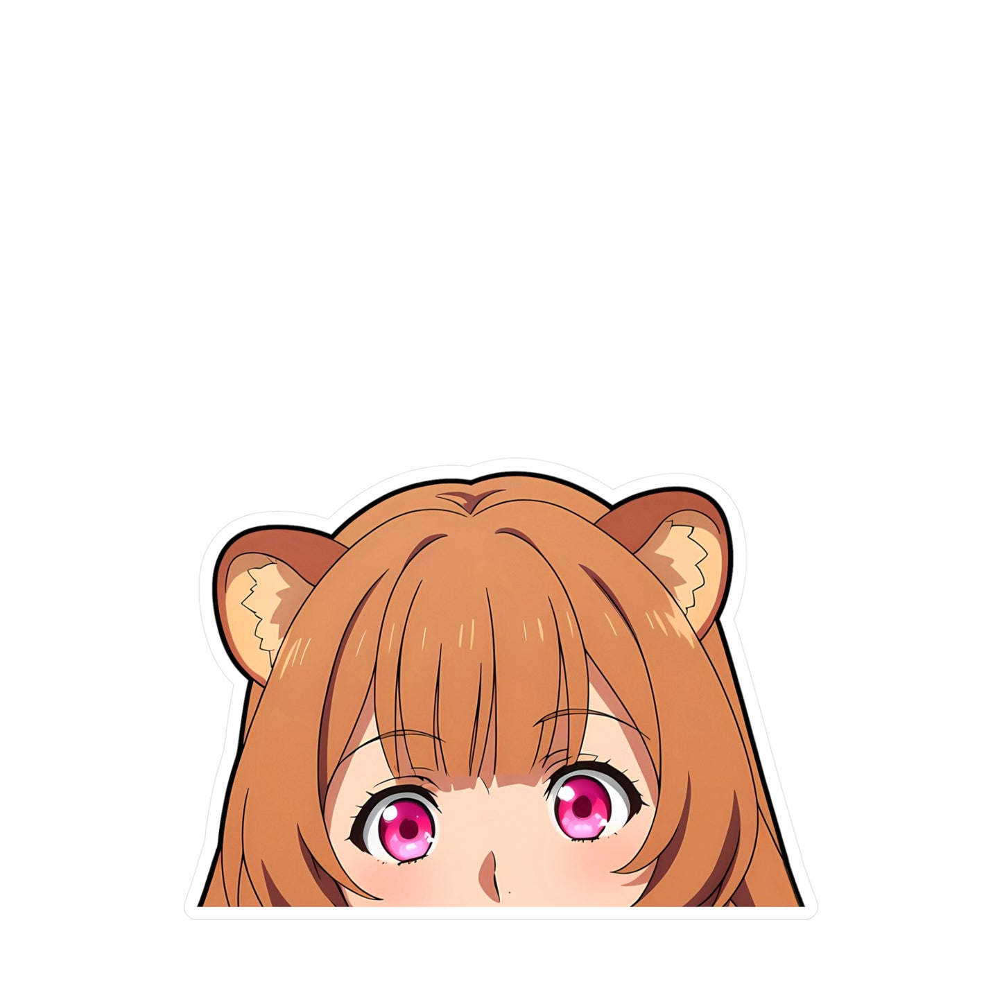 Raphtalia001 Peeker - Kiss-Cut Vinyl Decals