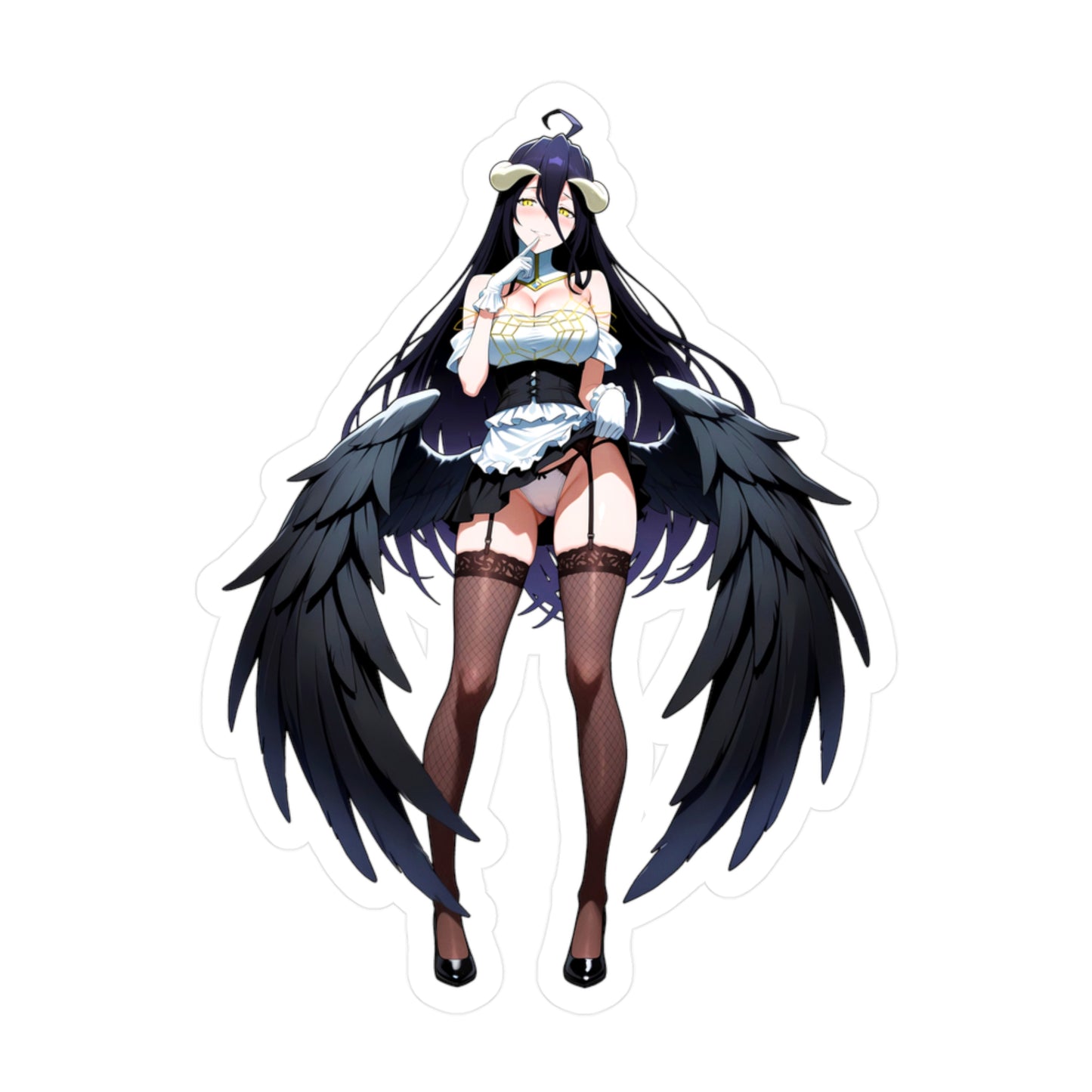 Albedo002 - Anime Waifu DieCut Stickers