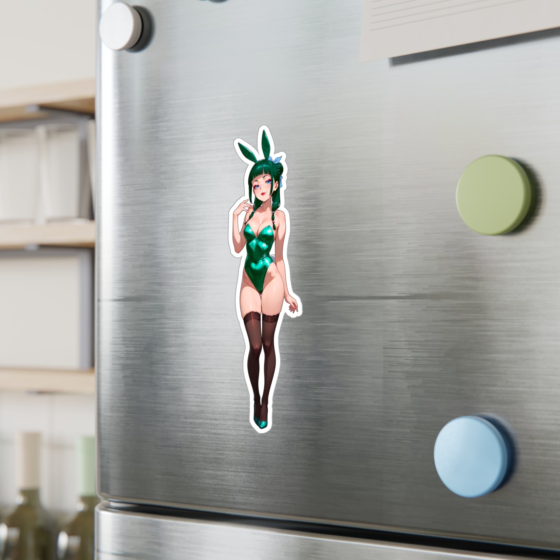 Bunny Girl-MaoMao001  Vinyl Sticker - Kiss-Cut Vinyl Decals - AdehnoryGifts