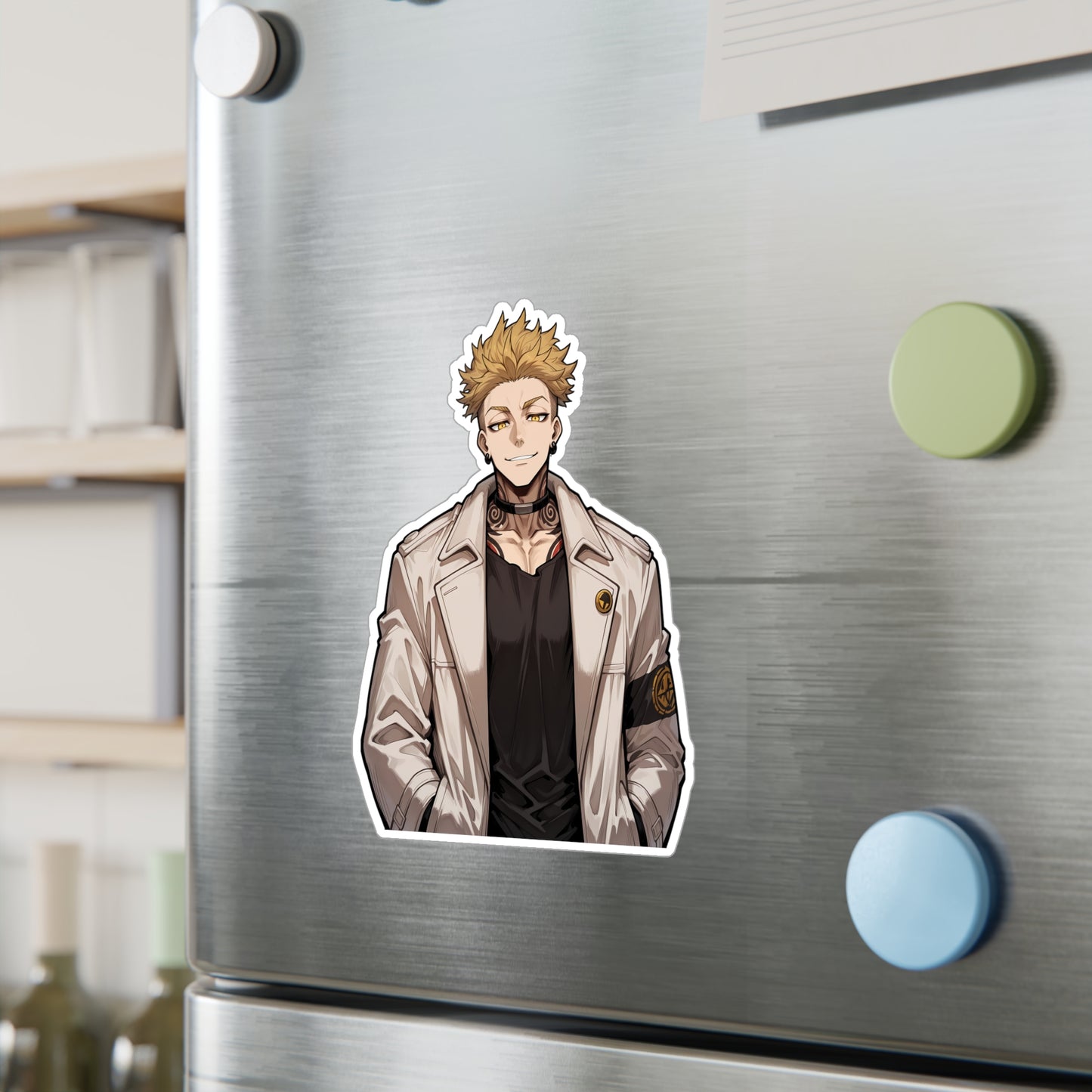 Enjin001 - Anime Husbando DieCut Stickers