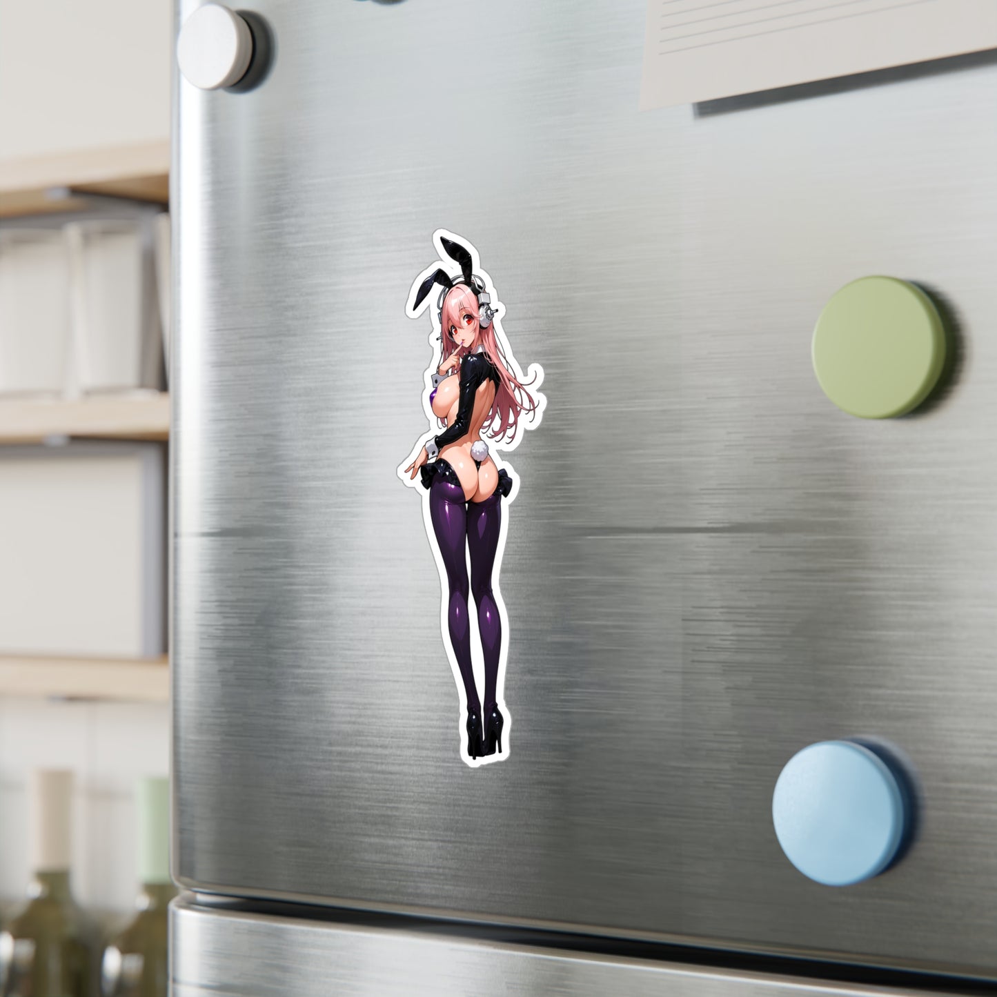 Bunny Girl-Super Sonico003  Vinyl Sticker - Kiss-Cut Vinyl Decals - AdehnoryGifts