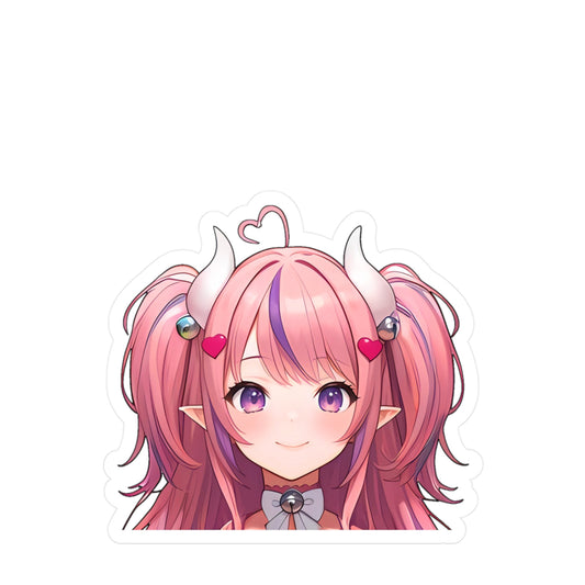 IronMouse001 - Decora Mouse- Peeker - Kiss-Cut Vinyl Decals