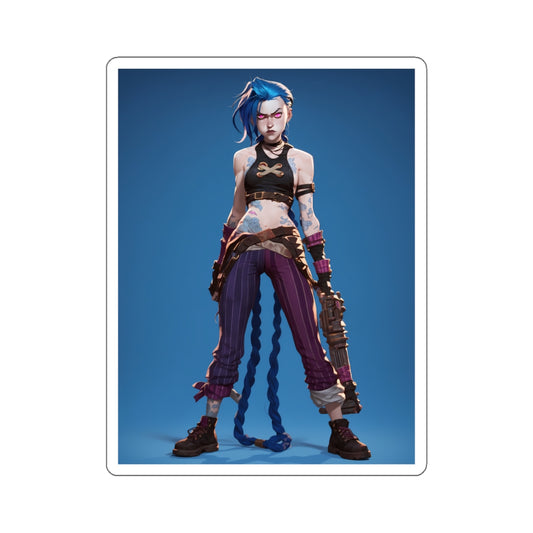 Jinx - Arcane - Anime Stickers-1199 - Kiss-Cut Stickers
