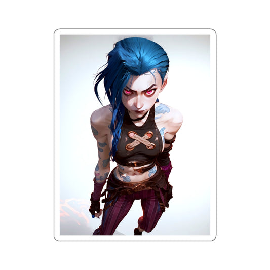Jinx - Arcane - Anime Stickers-1205 - Kiss-Cut Stickers