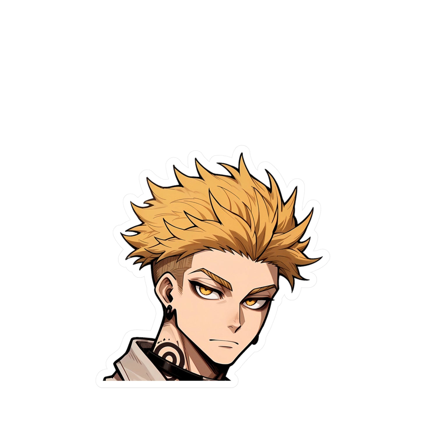 Enjin002 - Peeker - Kiss-Cut Vinyl Decals