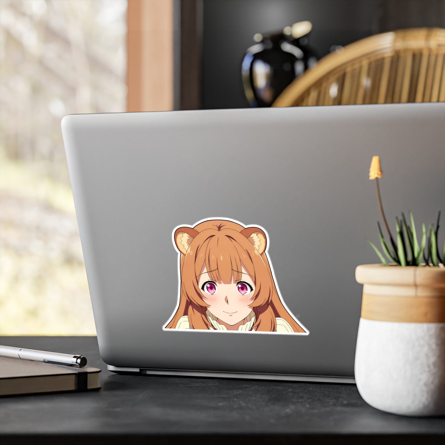 Raphtalia002 Peeker - Kiss-Cut Vinyl Decals
