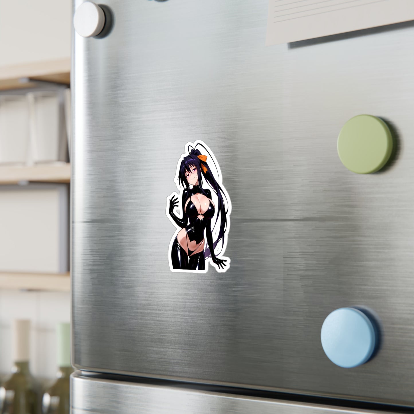 Akeno001a - Anime Waifu DieCut Stickers