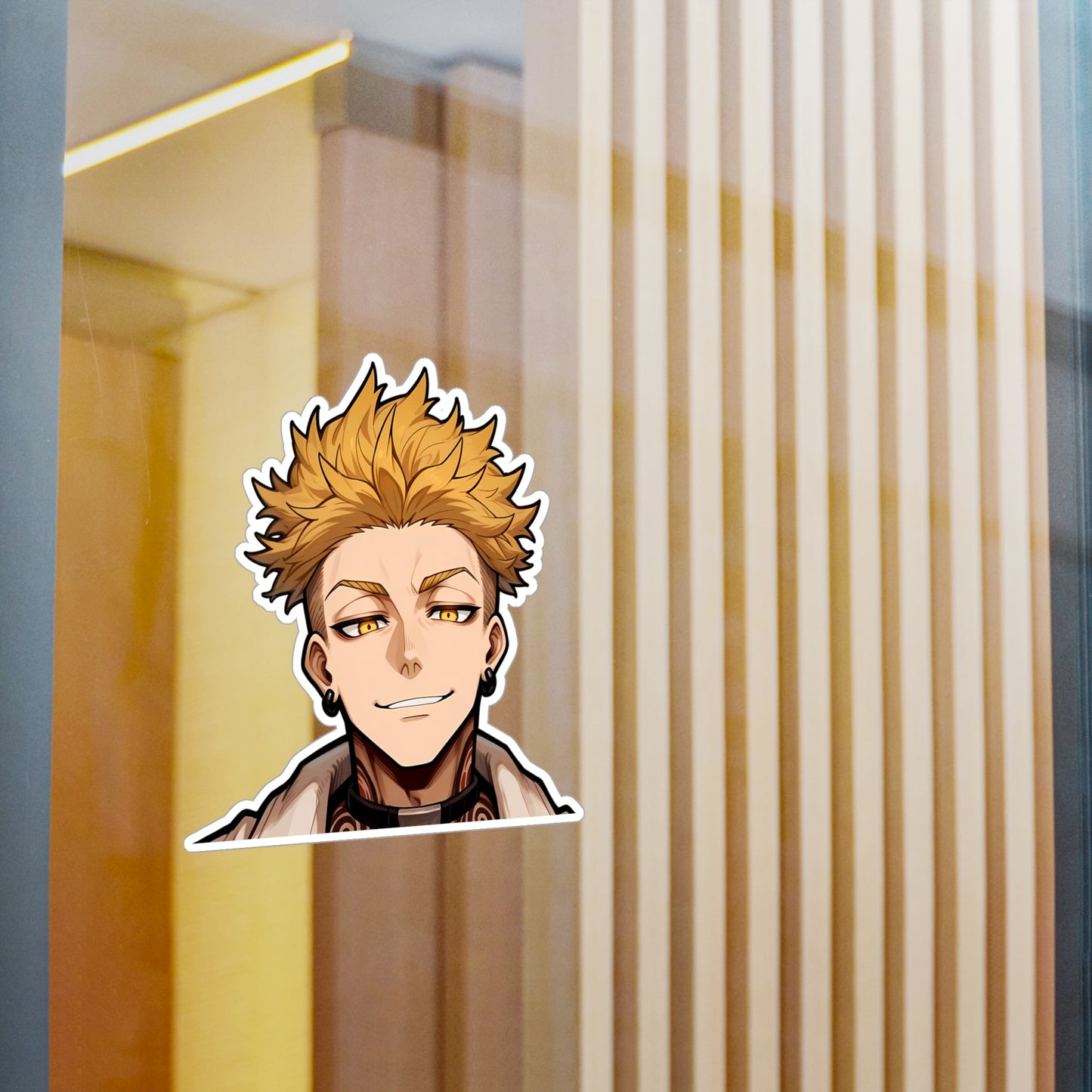 Enjin001 - Peeker - Kiss-Cut Vinyl Decals