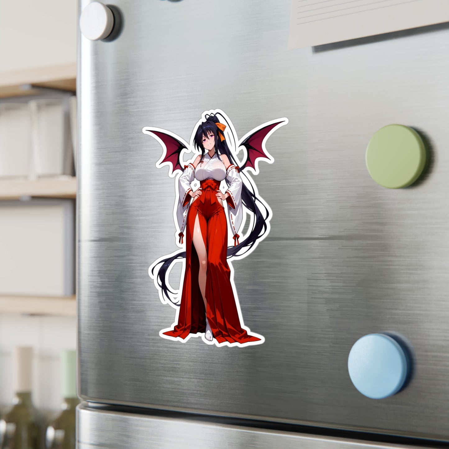 Akeno003 - Anime Waifu DieCut Stickers
