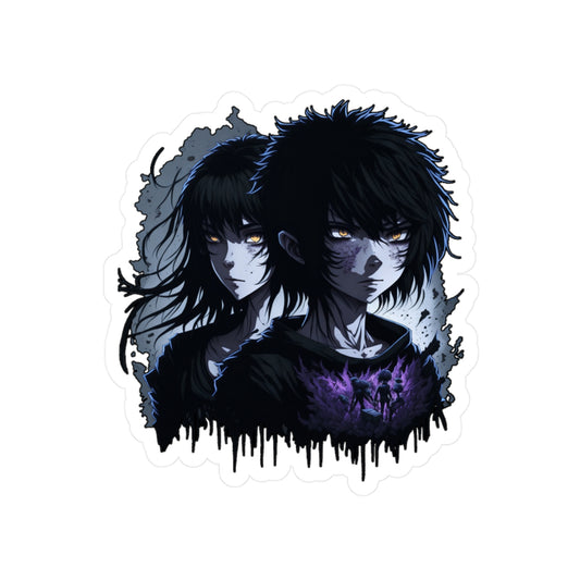 Emo Sticker004 - Kiss-Cut Vinyl Decals