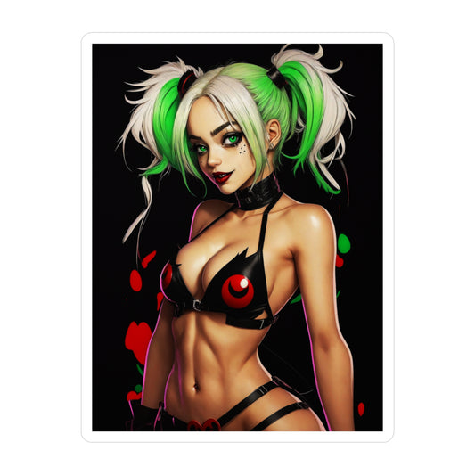 Anime Sticker554 - Harley - Kiss-Cut Vinyl Decals - AdehnoryGifts