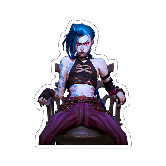 Window Decals - Jinx - Arcane017 - Kiss-Cut Stickers