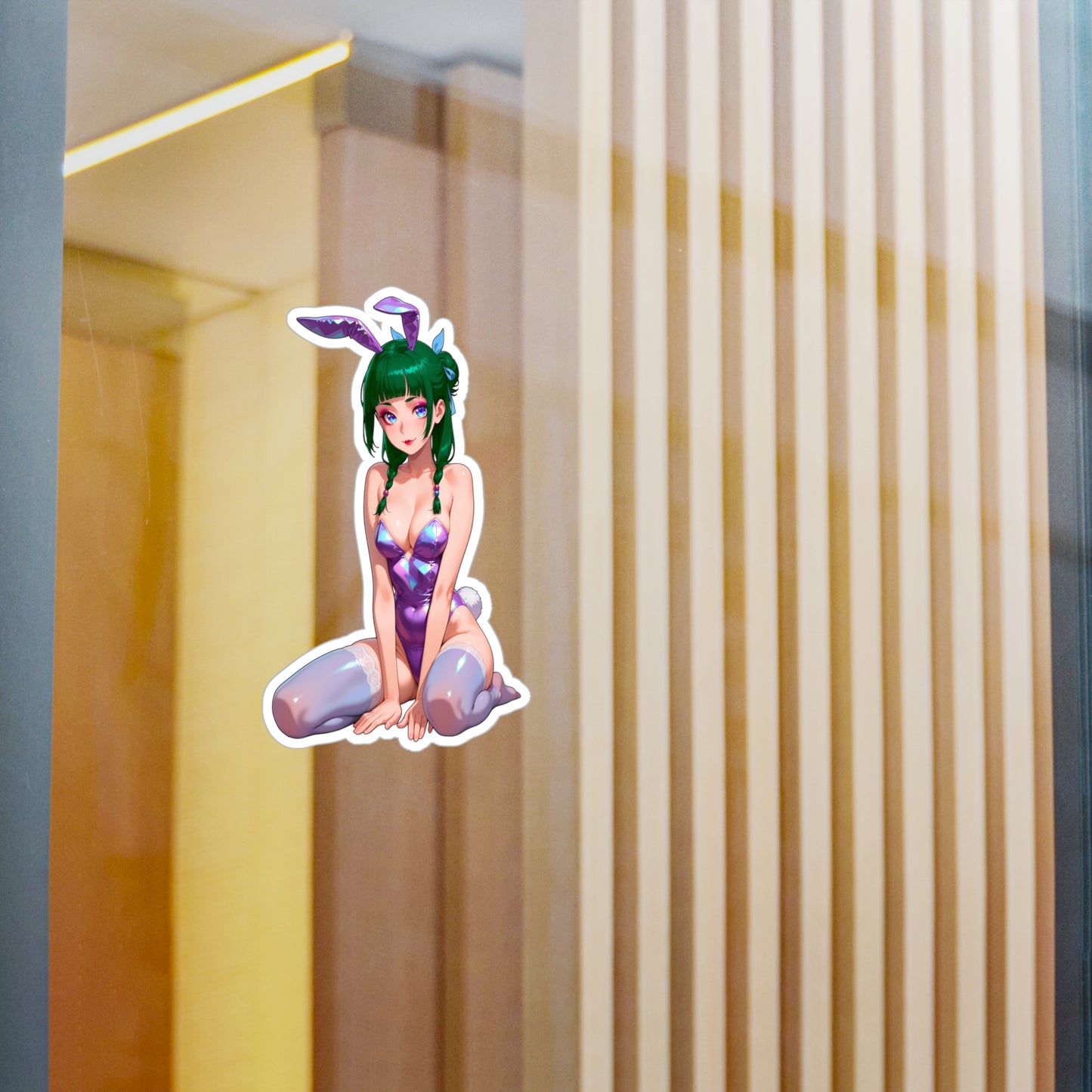 Bunny Girl-MaoMao003  Vinyl Sticker - Kiss-Cut Vinyl Decals - AdehnoryGifts