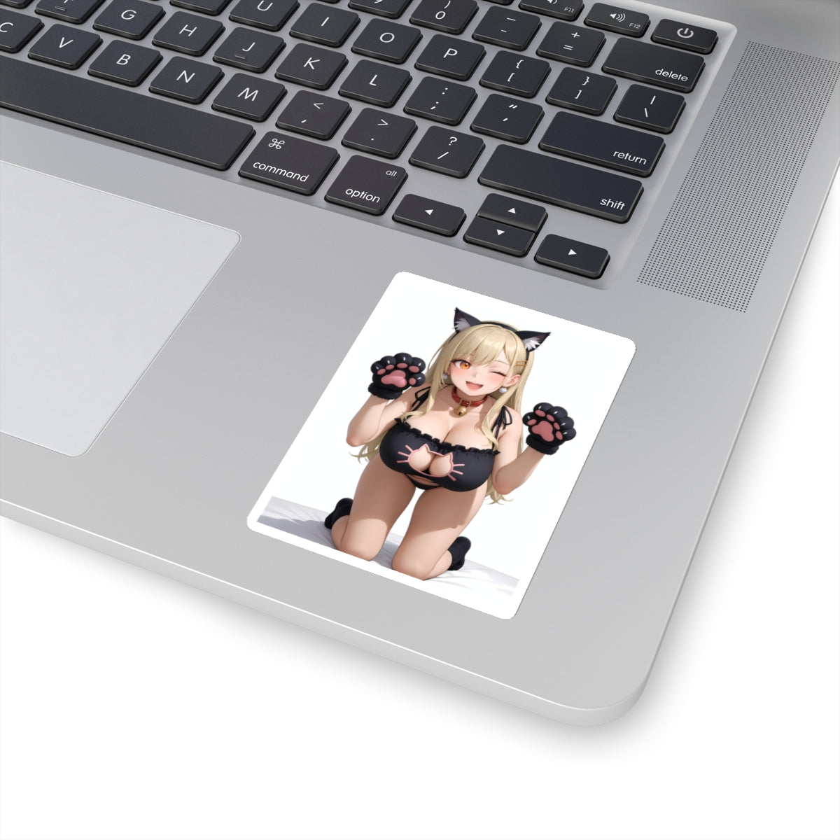 Anime Neko Girl Stickers-1238 - Kiss-Cut Stickers