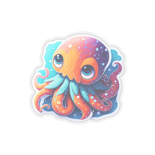 Octopus 002 Kiss-Cut Stickers