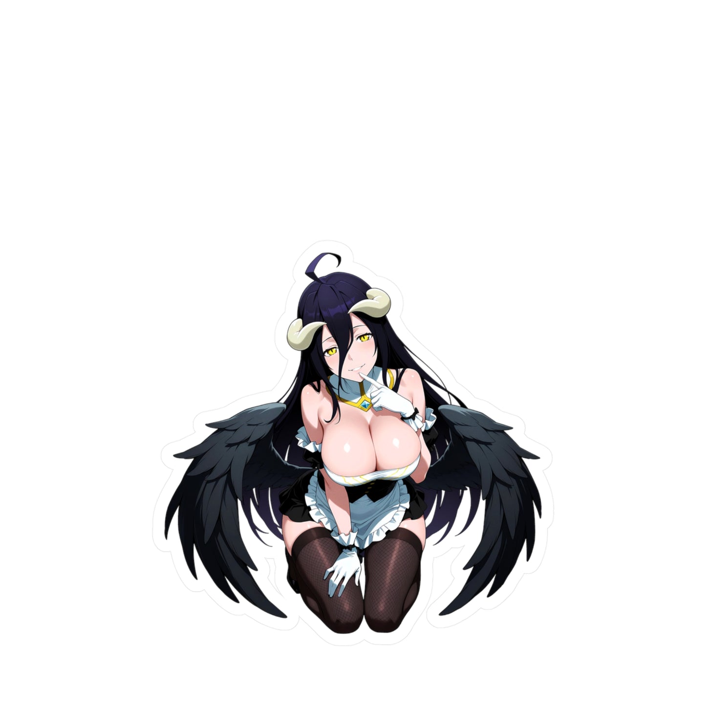 Albedo001 - Anime Waifu DieCut Stickers