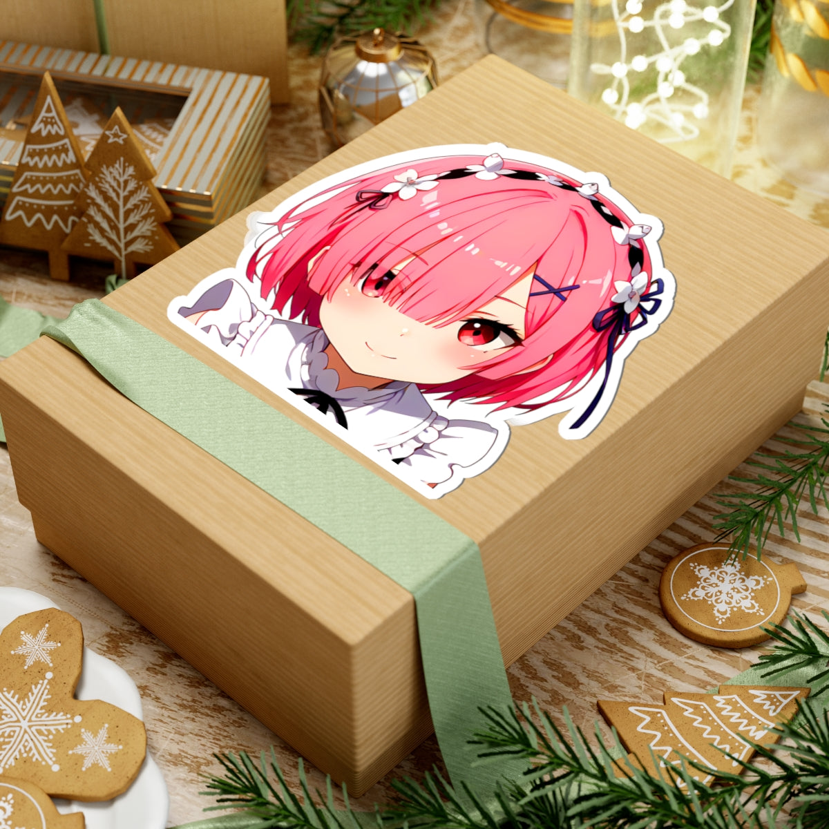 Anime Peeker Stickers012 - Rem - Re:Zero