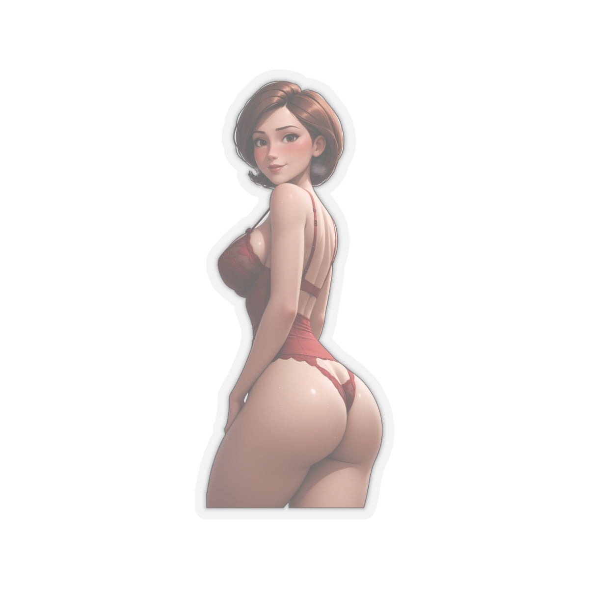 Window Decals052 - Helen Parr001 - Kiss-Cut Stickers