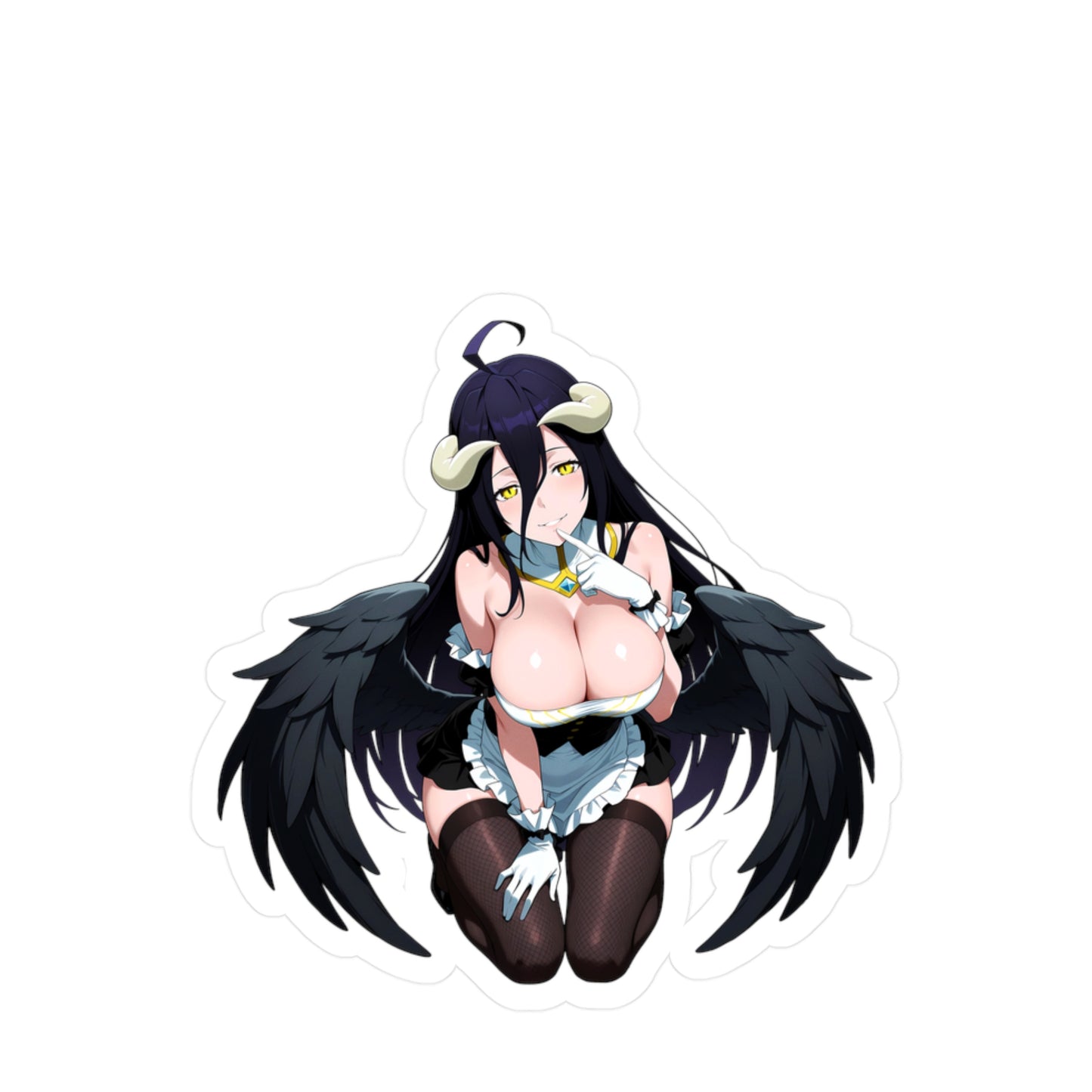 Albedo001 - Anime Waifu DieCut Stickers