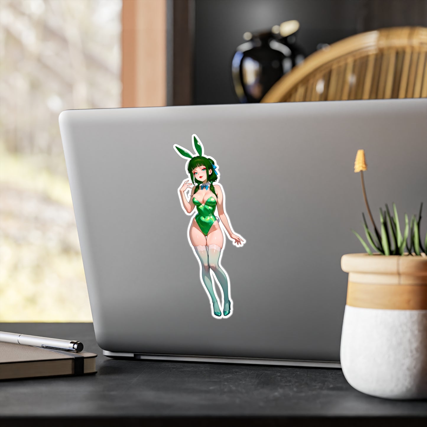 Bunny Girl-MaoMao002  Vinyl Sticker - Kiss-Cut Vinyl Decals - AdehnoryGifts