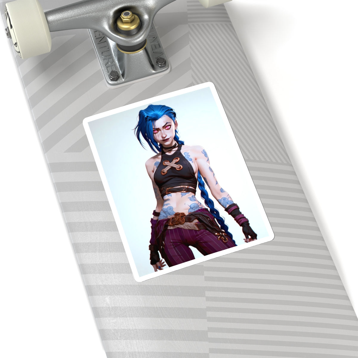Jinx - Arcane - Anime Stickers-1188 - Kiss-Cut Stickers
