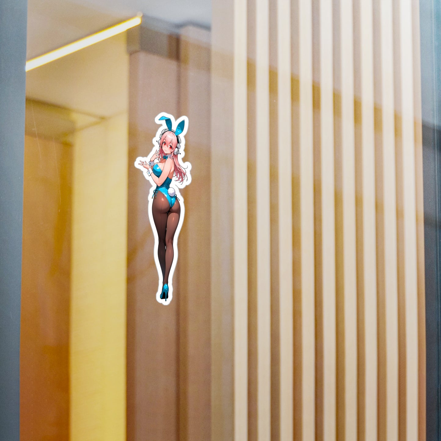 Bunny Girl-Super Sonic002  Vinyl Sticker - Kiss-Cut Vinyl Decals - AdehnoryGifts