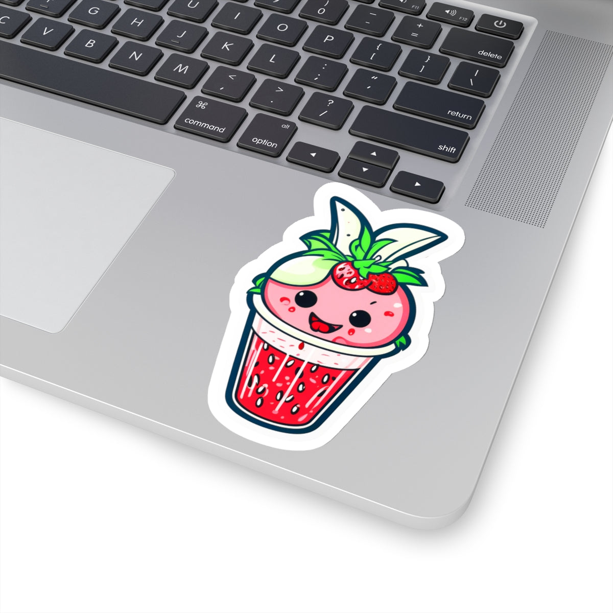 Strawberry Shake 001 Kiss-Cut Stickers