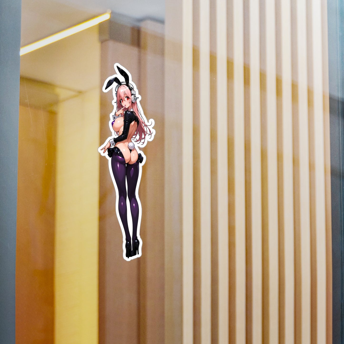 Bunny Girl-Super Sonico003  Vinyl Sticker - Kiss-Cut Vinyl Decals - AdehnoryGifts