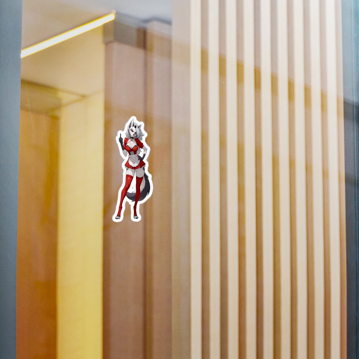 Loona Maid001 - Anime Waifu DieCut Stickers