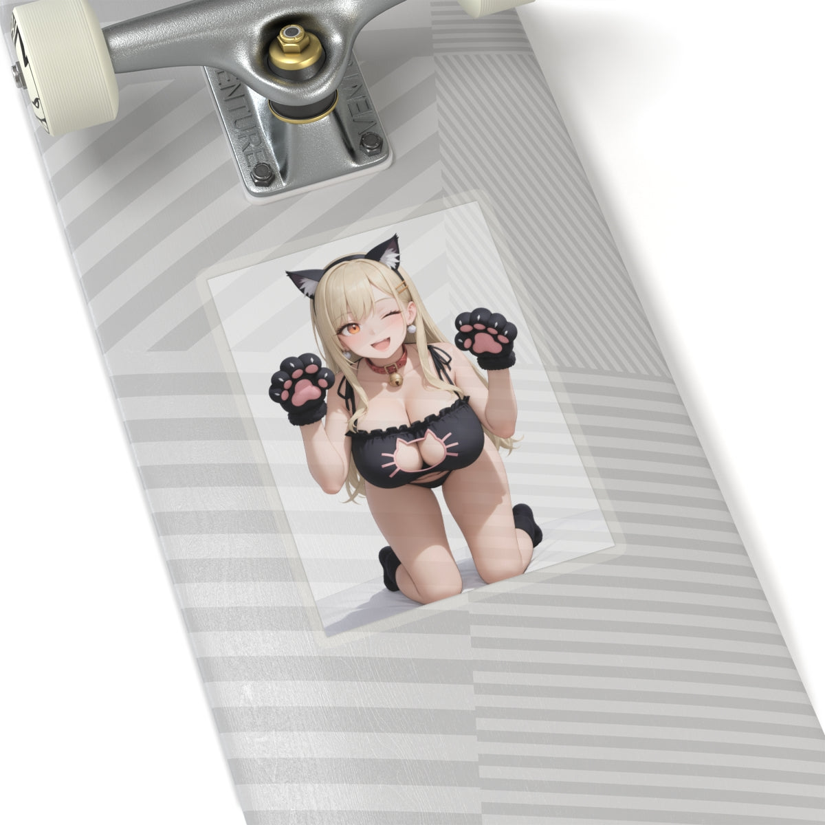 Anime Neko Girl Stickers-1238 - Kiss-Cut Stickers