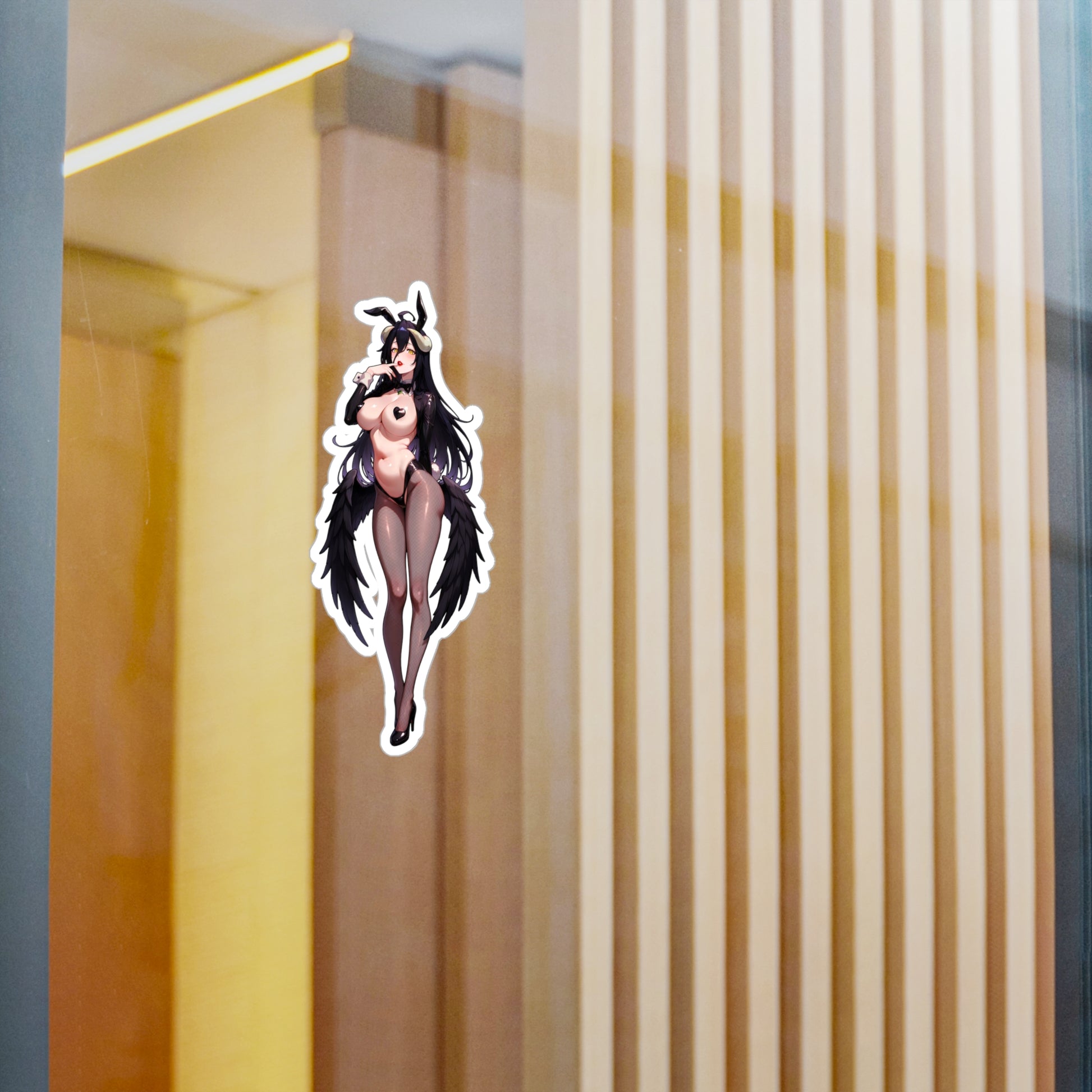 Bunny Girl-Albedo001  Vinyl Sticker - Kiss-Cut Vinyl Decals - AdehnoryGifts
