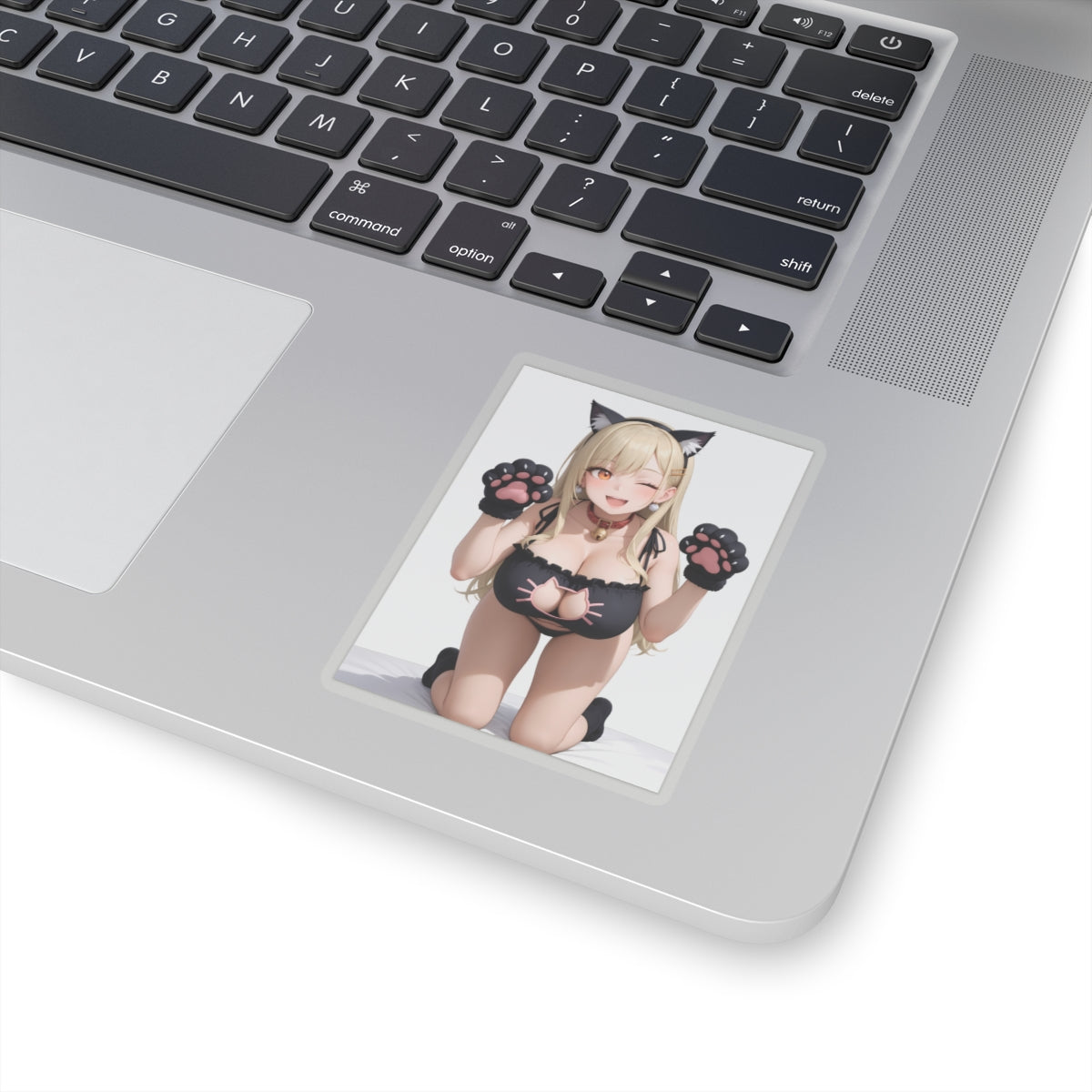 Anime Neko Girl Stickers-1238 - Kiss-Cut Stickers