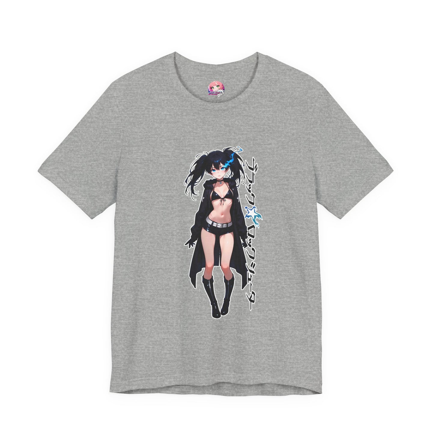Black Rock Shooter001 T-Shirt – Black Rock Shooter Inspired Anime Graphic Tee